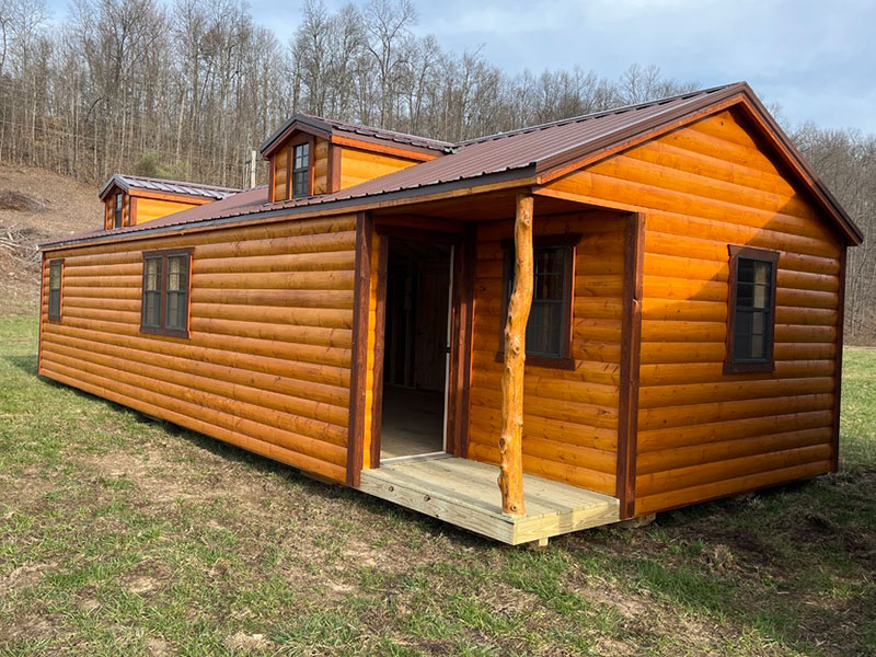 16x40 Cherokee Log Cabin
