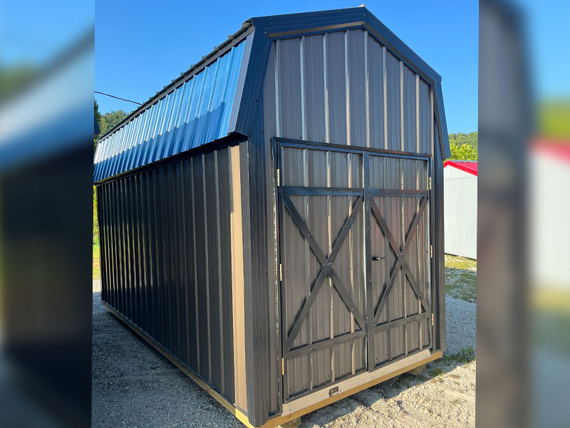 8x12 Metal Barn